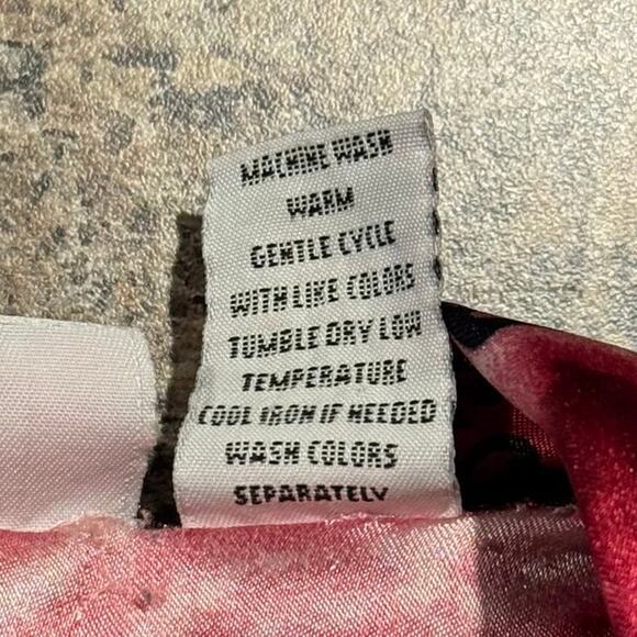 Jammilicious Nightgown Satin Coquette Cherry Y2K Baddie Button One Size Flawed - Picture 4 of 12